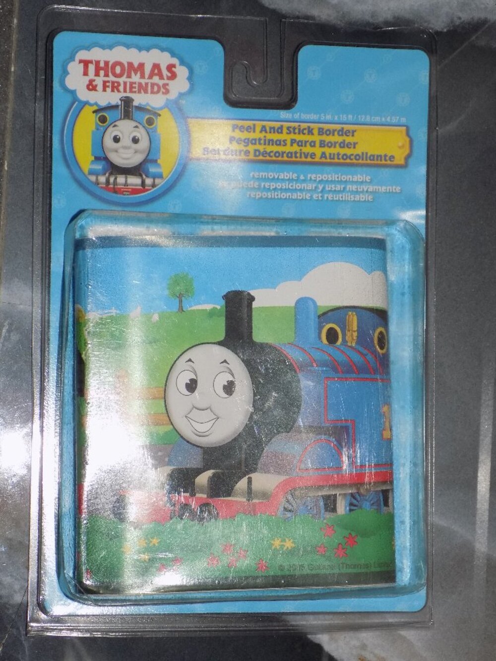 Thomas The Tank Engine & Friends Peel And Stick Wall Border 5” X 15 Ft NEW